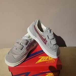 Stride Rite Kids' Gray and Red Sneakers